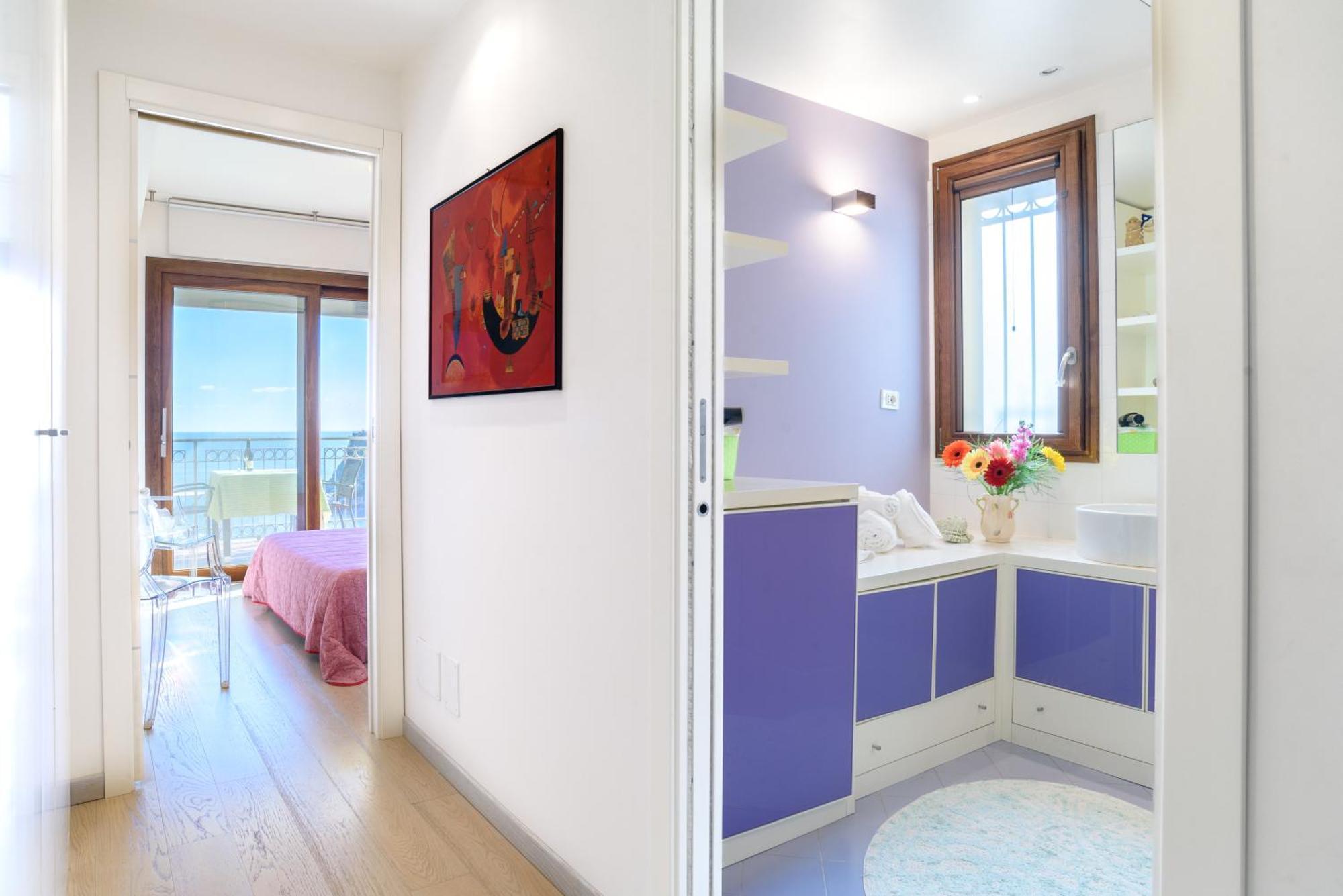 Dhome Baia Mazzaro' 陶尔米纳 客房 照片